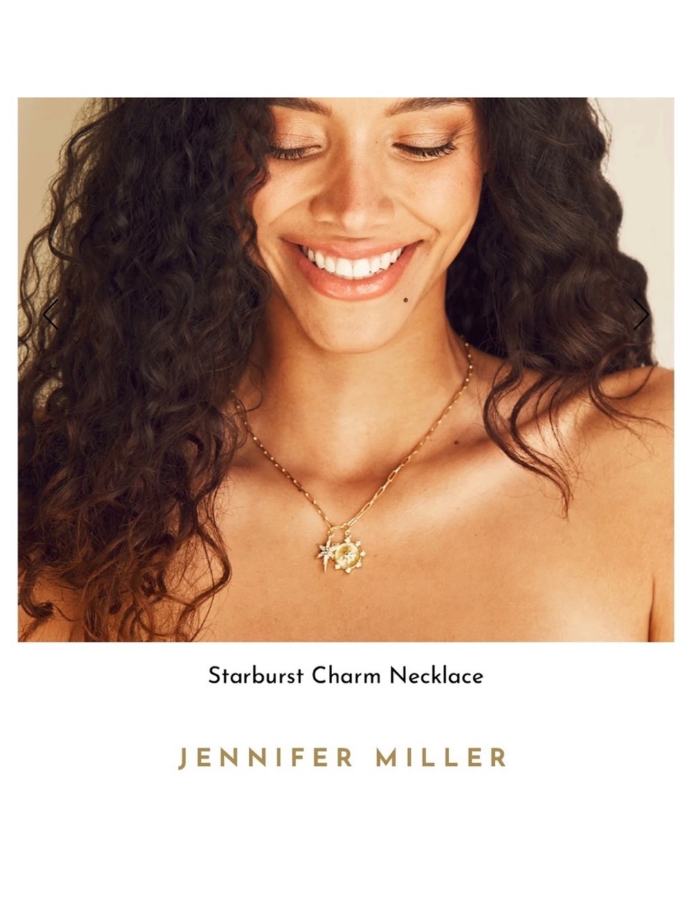 Jennifer Miller Necklace Starburst